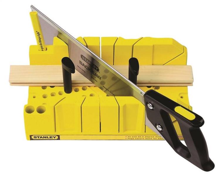 DMB - STANLEY CLAMPING MITRE BOX POLY 14&quot;W CUTTING