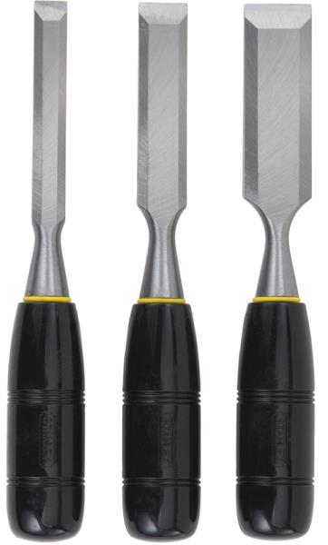 DV - STANLEY CHISEL SET CS BLADE 3PC - 1/2&quot;, 3/4&quot;, 1&quot;