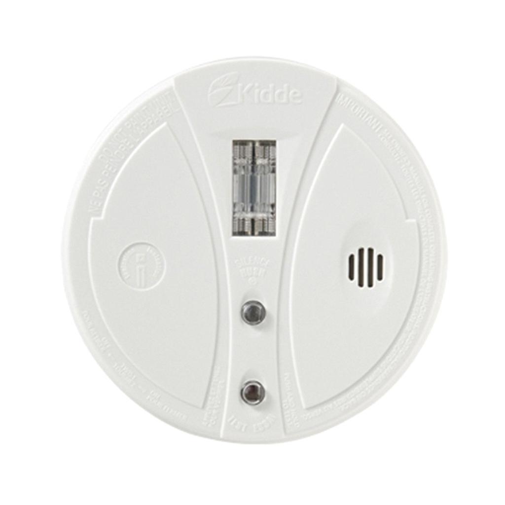 DV - KIDDE SMOKE ALARM W SAFETY LIGHT &amp; HUSH BUTTON 9V BATTERY i9080CA