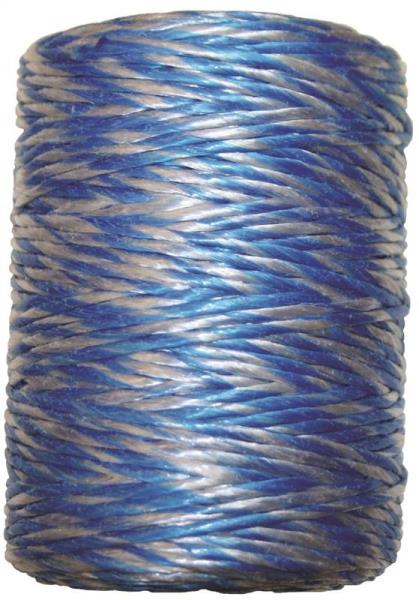 BEN-MOR TWINE POLYPROPYLENE 500FT, WHT/BLUE