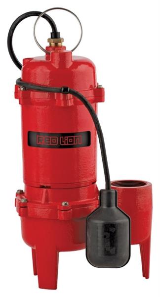RED LION 14942748 SEWAGE PUMP SUBMERS. 1/2HP