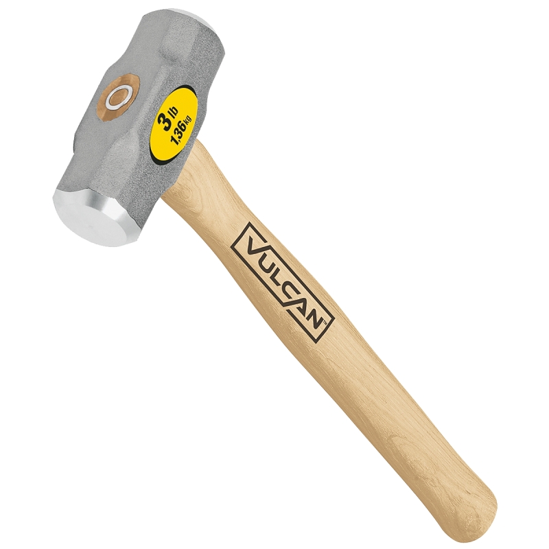 VULCAN HAMMER ENGINEER 3LB FORGED MILL HEAD 16" WOOD HNDL 34510