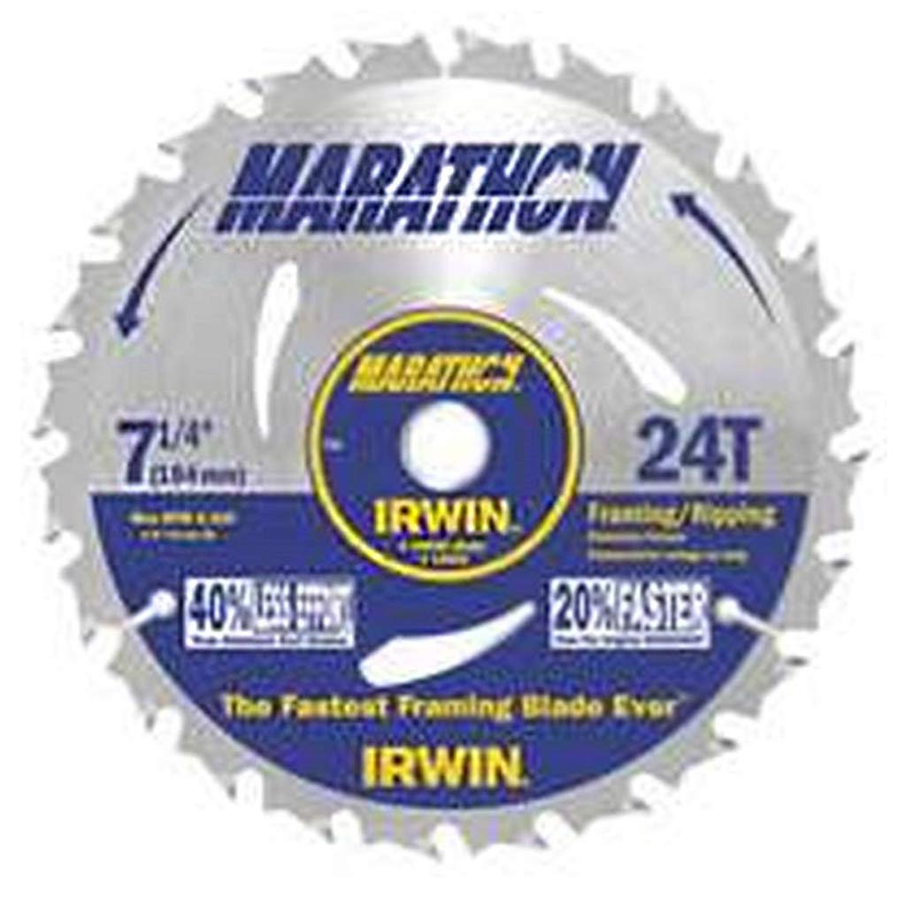 DMB - IRWIN MARATHON 14130 CIRCULAR SAW BLADE 7-1/4&quot;DIA 24 TEETH