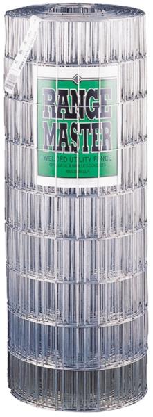 RANGEMASTER WELDED WIRE 14GA 100'LX48"H, 2X4" MESH GALV.