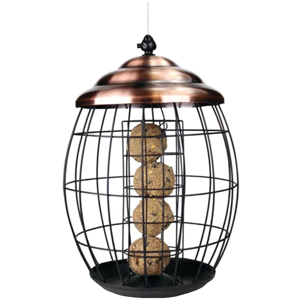 DMB - PINEBUSH REGAL STYLE CAGE SUET BALL FEEDER