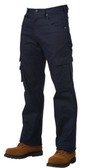 TOUGH DUCK MENS STRETCH CARGO PANT BLACK (38Wx30)