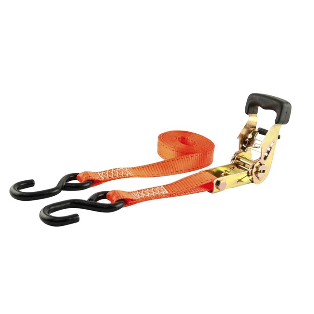 ERICKSON RATCHET TIE DOWN 15'X1&quot; 2000LB ORANGE