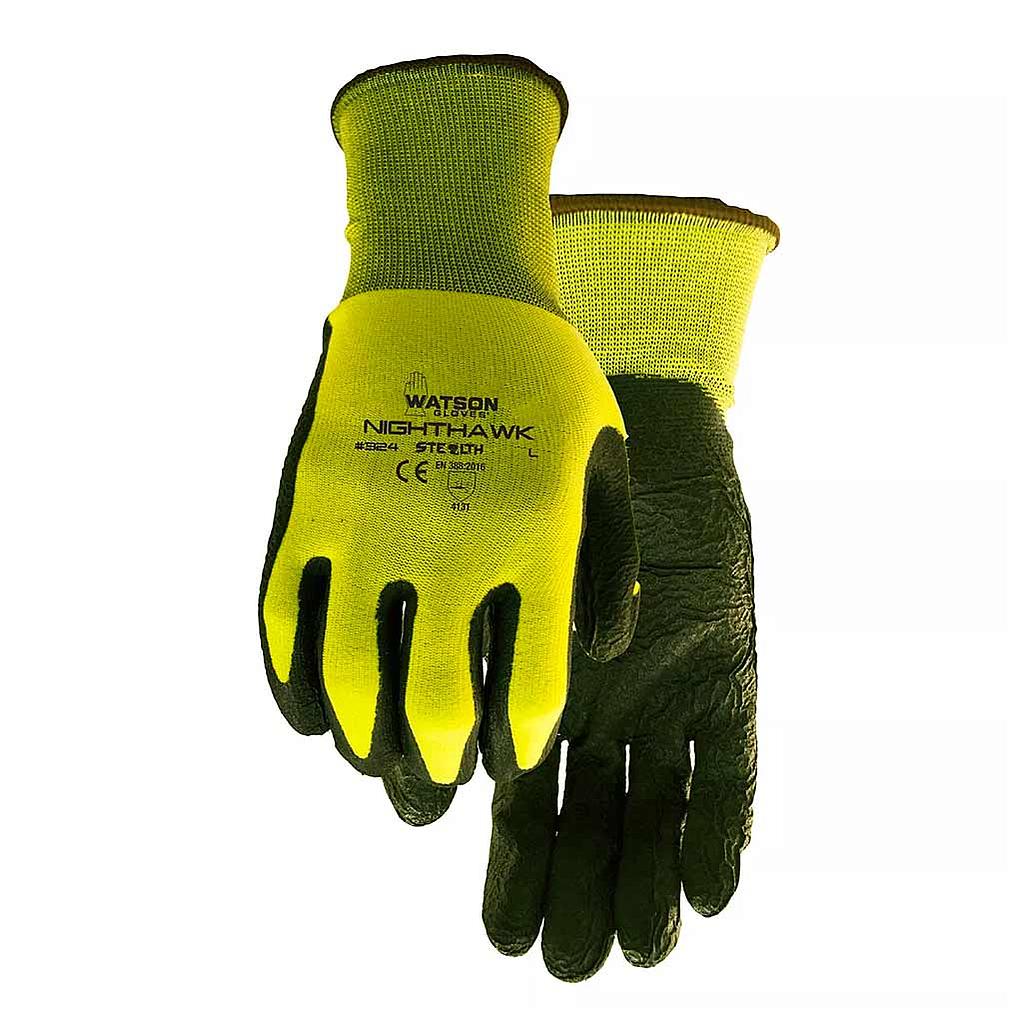 DV - NIGHTHAWK WAVE NITRILE DIP GLOVE - XLARGE - 324-XL