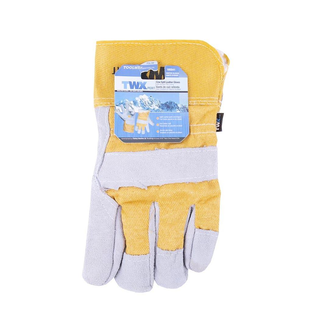 DV - GLOVES LEATHER COW SPLIT TOOLWAY
