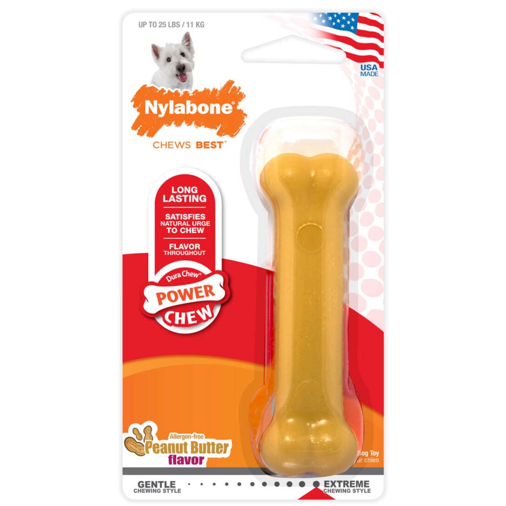 DMB - NYLABONE DURA CHEW PEANUT BUTTER REGULAR