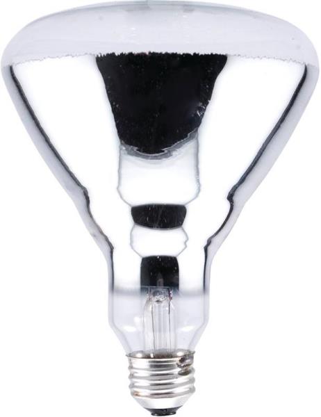 SYLVANIA INFRARED INCANDESCENT LAMP 250W 120V MEDIUM SCREW 5000 HR