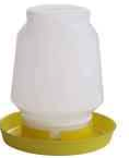 LITTLE GIANT POULTRY WATERER COMPLETE 1GAL POLY YELLOW