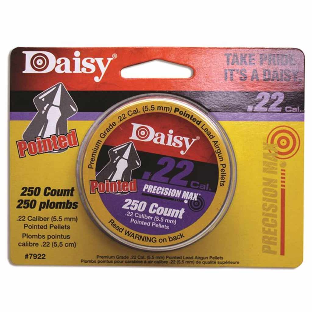 DV - DAISY 7922 POINTED FIELD PELLET 0.22, 250PK