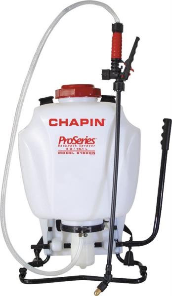 CHAPIN SPRAYER 4GAL PROSERIES BACKPACK POLY W/ BRASS NOZZLE 61800