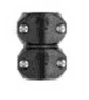 GARDENA RW-901MC HOSE MENDER 3/8X1/2" PLSTC