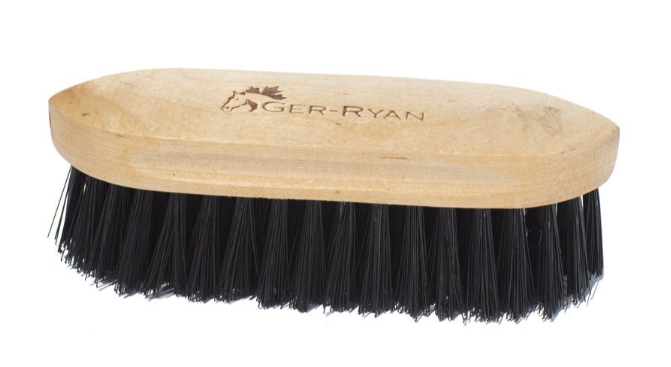 GER-RYAN BRUSH ANGLED SOFT/MED BRISTLE BLACK
