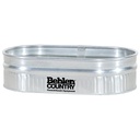 [10062256] BEHLEN OVAL STOCK TANK SHALLOW GALV FOR SHEEP 2X1X4 44GAL