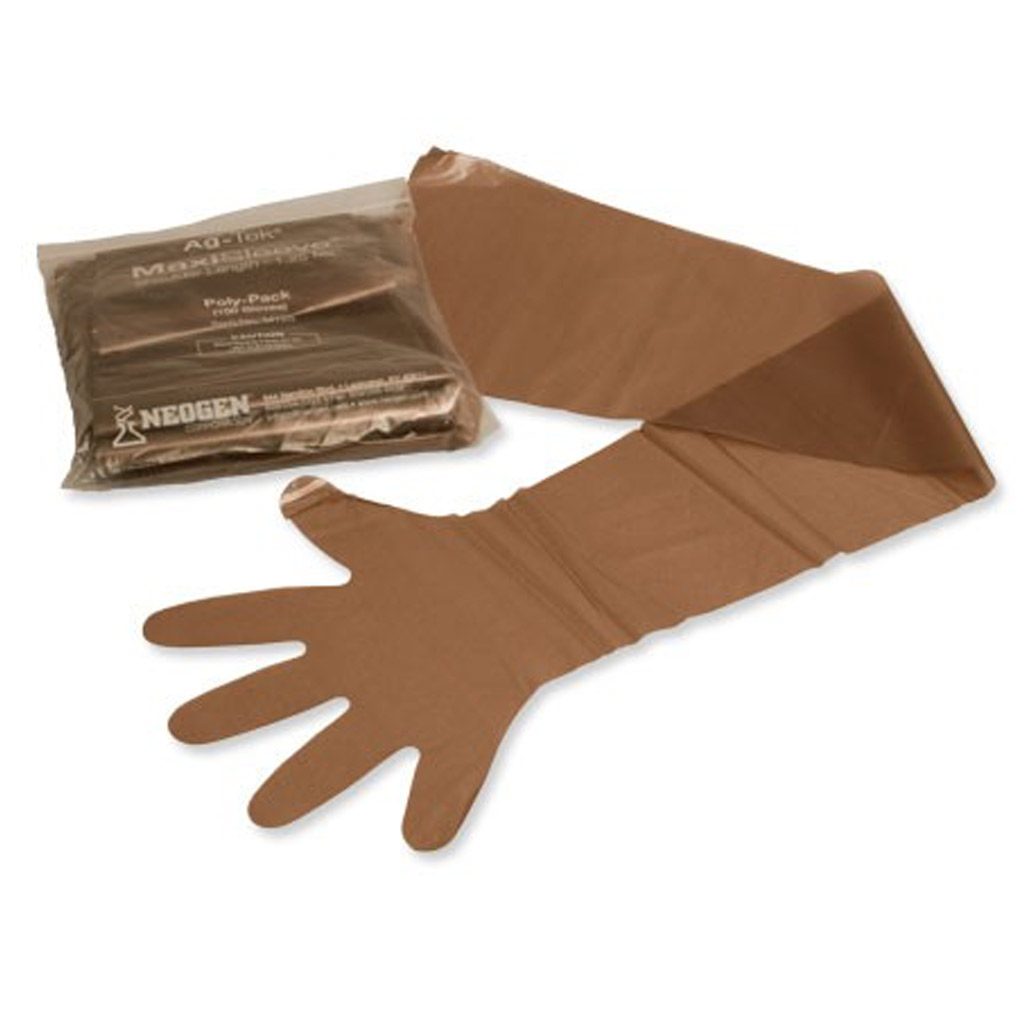 DMB - OB GLOVE MAXI BROWN 100/PK