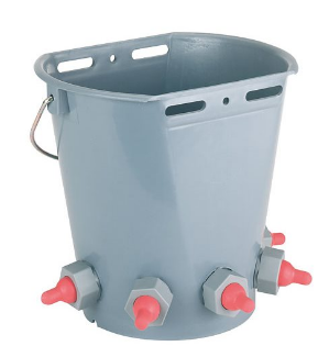 KERBL LAMB FEEDER BUCKET 5 NIPPLES