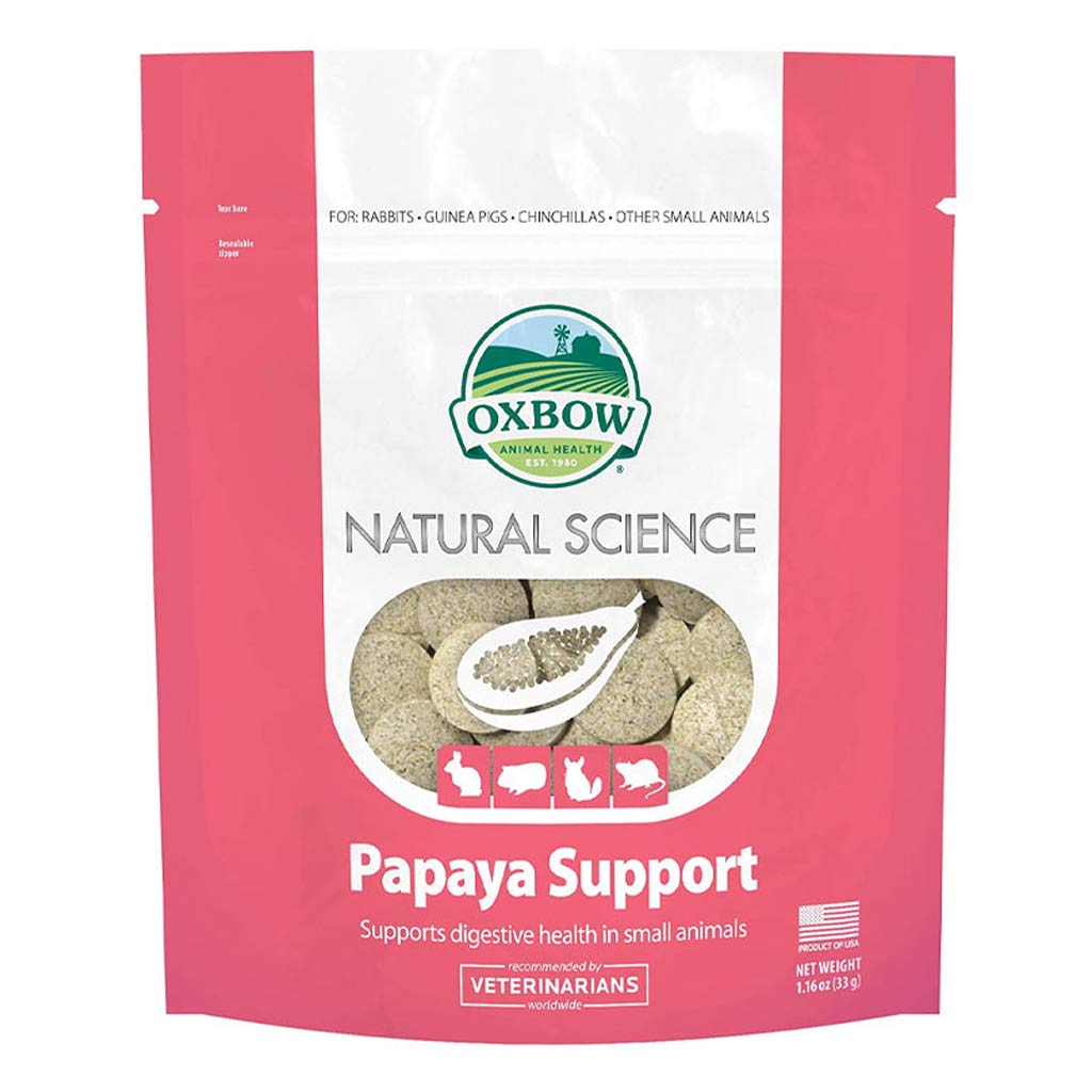 OXBOW NATURAL SCIENCE PAPAYA SUPPLEMENT 60CT