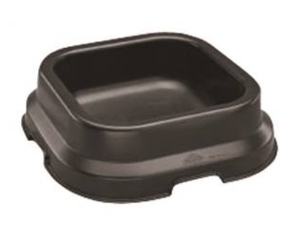 FORTEX PAN LOW FEED PLASTIC BLK 10 CUP