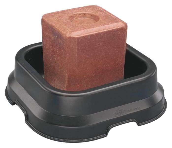 FORTEX PAN SALT BLOCK RUBBER BLACK (FOR 20KG)