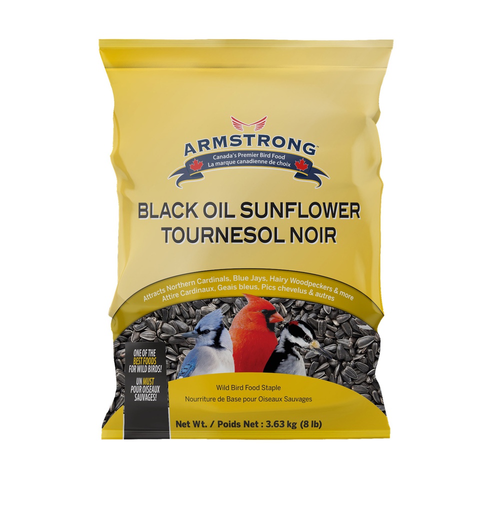 ARMSTRONG BLACK OIL SUNFLOWER 3.6KG