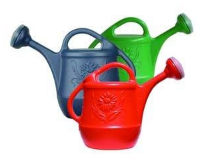 WATERING CAN PLASTIC ASST COLORS 7.6L