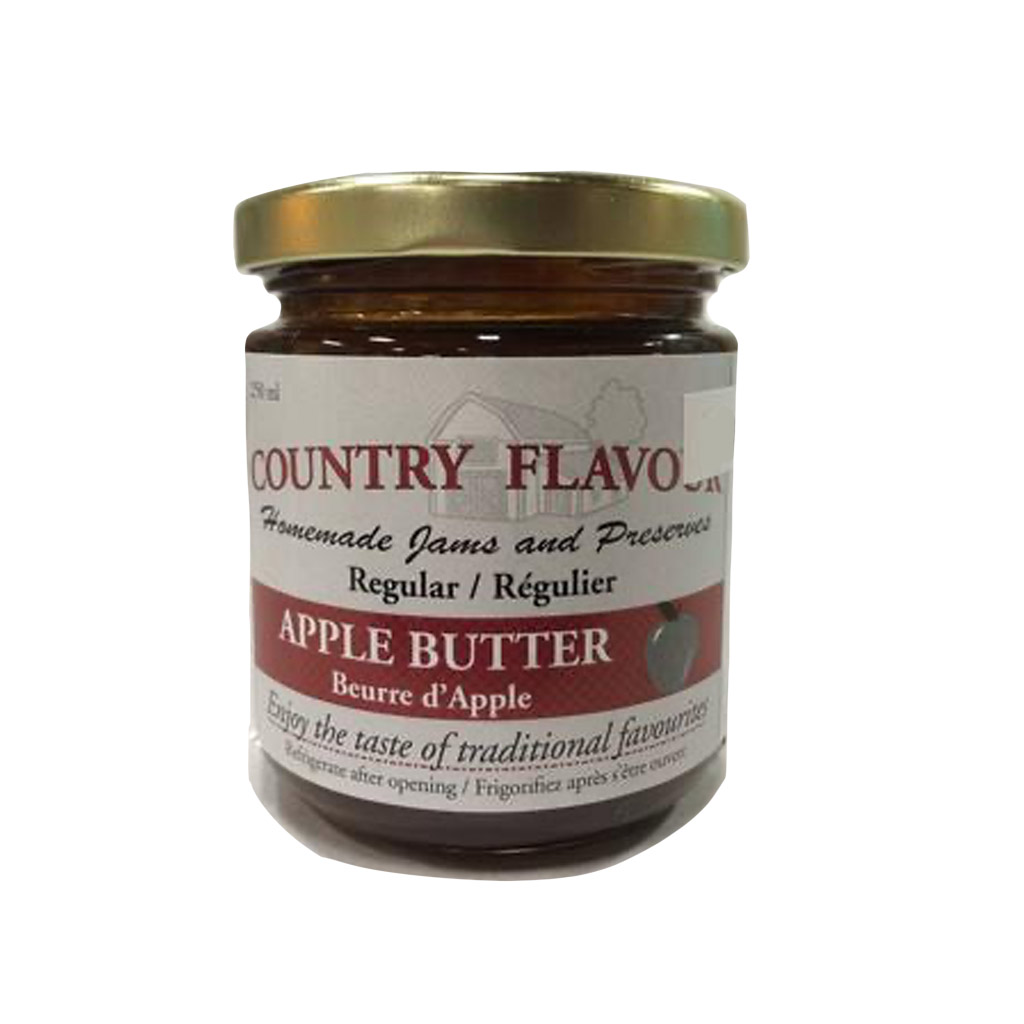 COUNTRY FLAVOUR 250ML APPLE BUTTER JAM