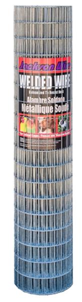 JACKSON WIRE WELDED WIRE 14GA 25'LX36"W, 1X2" MESH GALV.