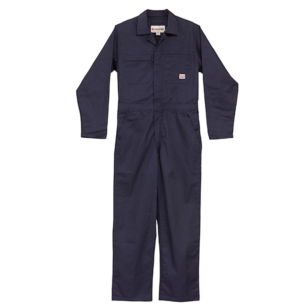 DMB - WORK KING UNLINED COVERALL NAVY LRG