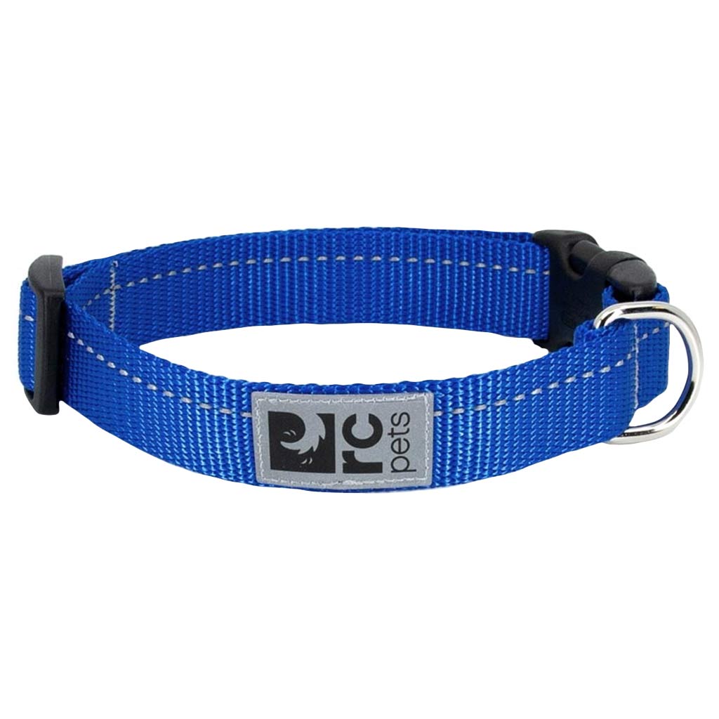 DV - RC PETS CLIP COLLAR  LRG 1&quot; ROYAL BLUE