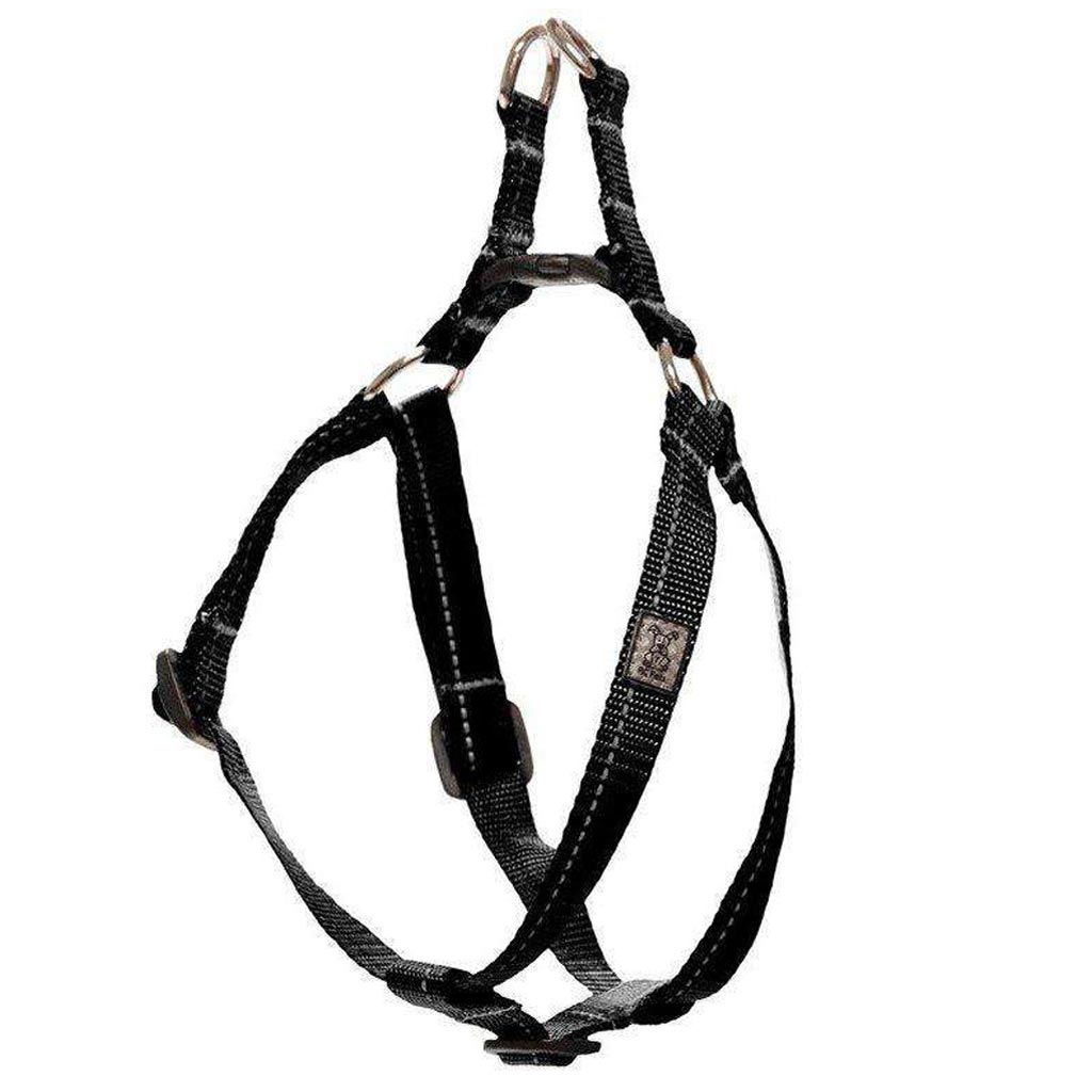 RC PET STEP IN HARNESS LRG 1&quot; BLK