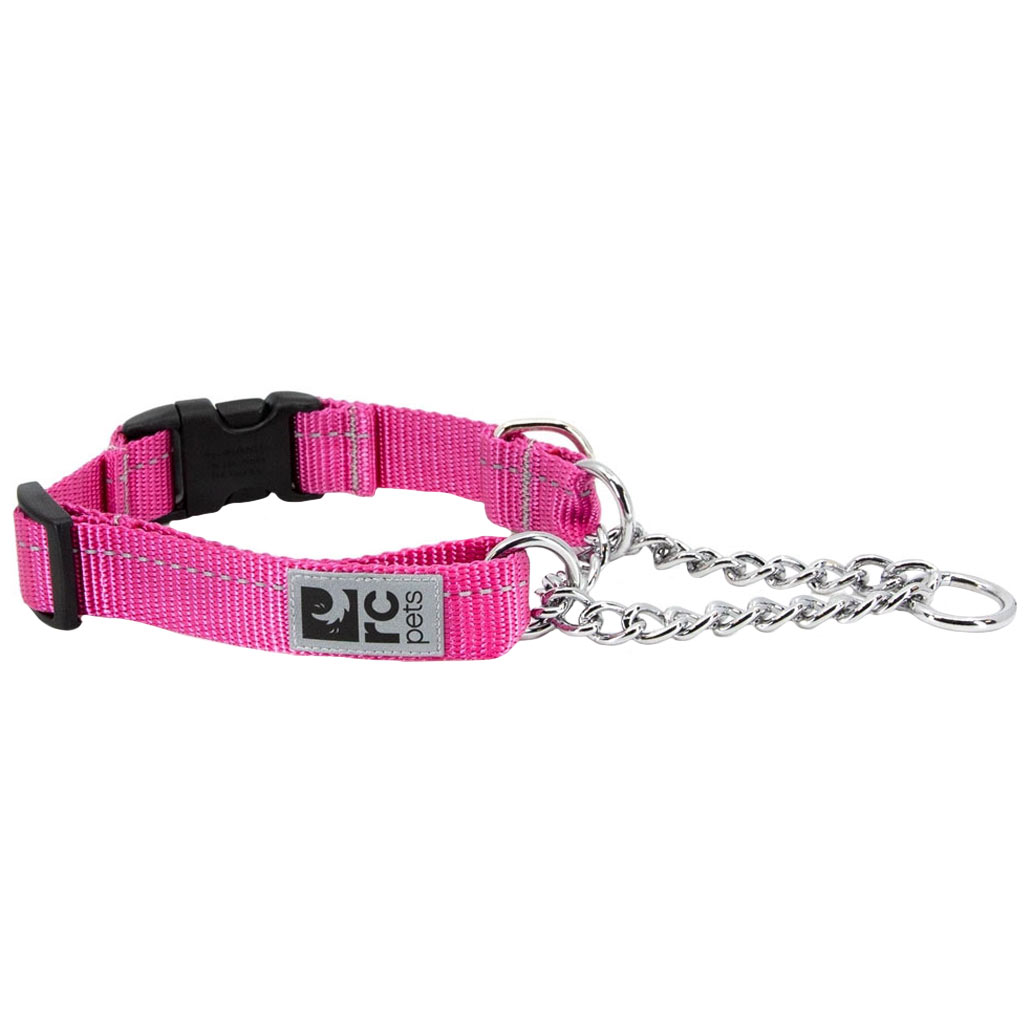 DV - RC PETS TRAINING CLIP COLLAR  LRG 1&quot; RASPBERRY