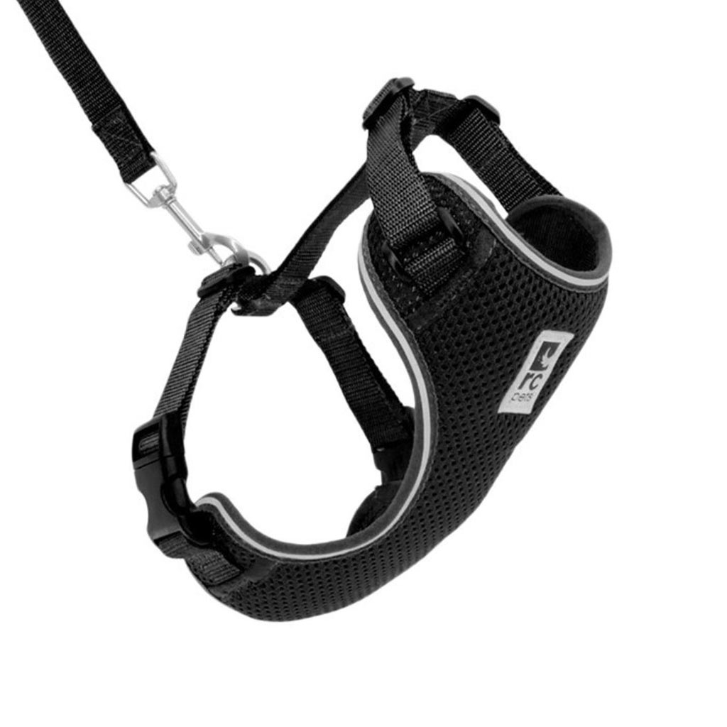 RC PETS ADVENTURE KITTY HARNESS MED BLK