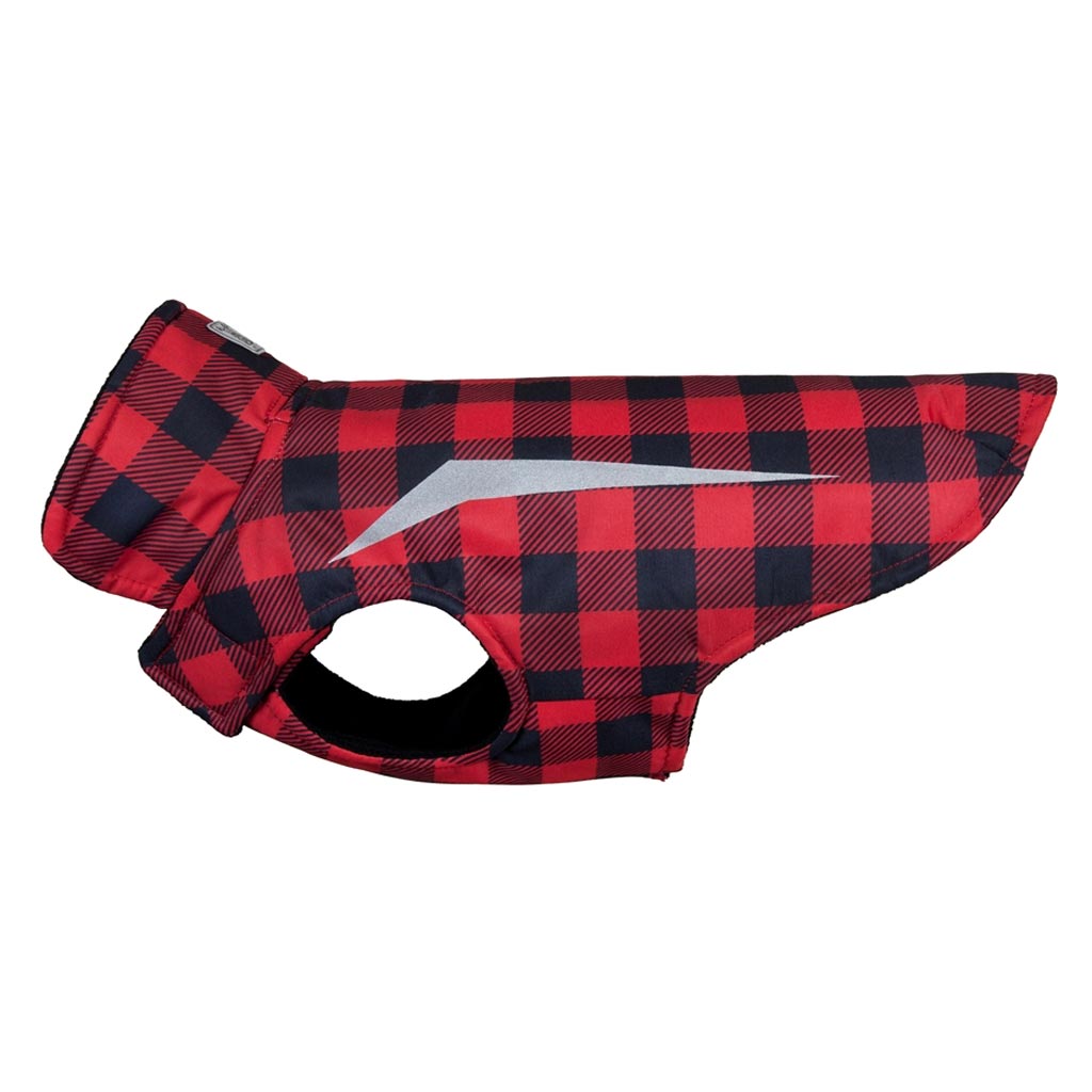 DMB - RC PET SHASTA COAT 10&quot; RED BUFFALO PLAID