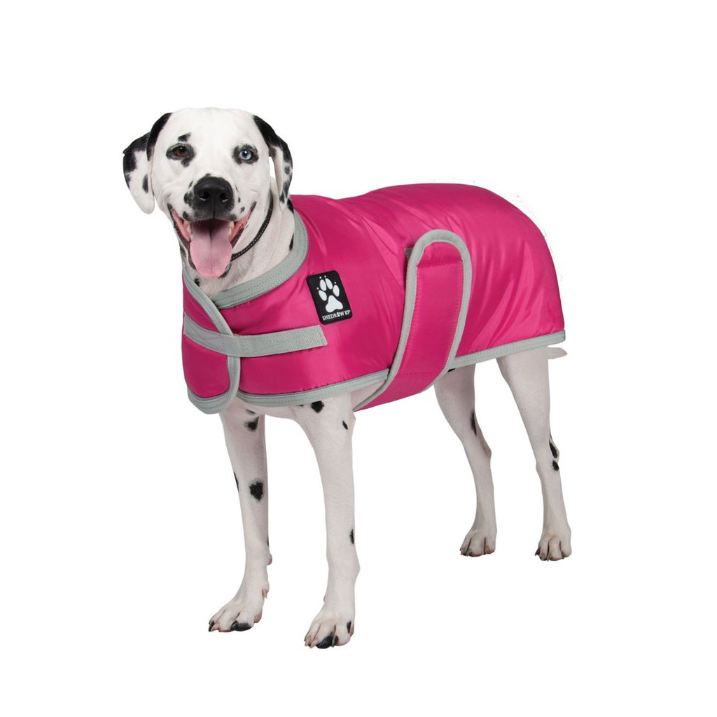 DV - SHEDROW TUNDRA DOG COAT HOT PINK MS