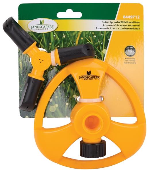 LANDSCAPERS SPRINKLER ROTARY 3 ARM