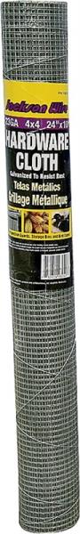 JACKSON WIRE HARDWARE CLOTH 23GA 10'LX24"W, 1/4" MESH GALV.