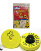 ALLFLEX CCIA TAGS 25/PK 