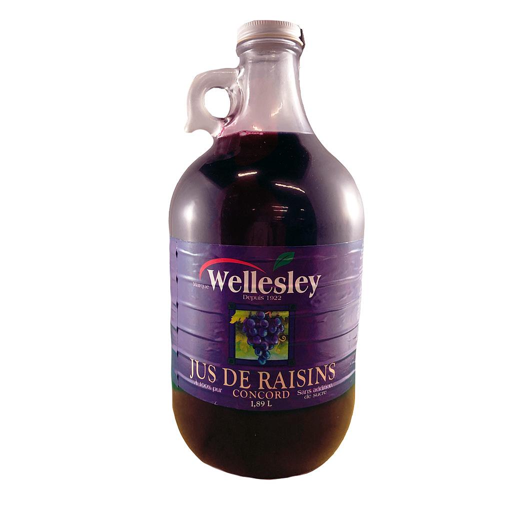 OOS - WELLESLEY CONCORD GRAPE JUICE 1.89L