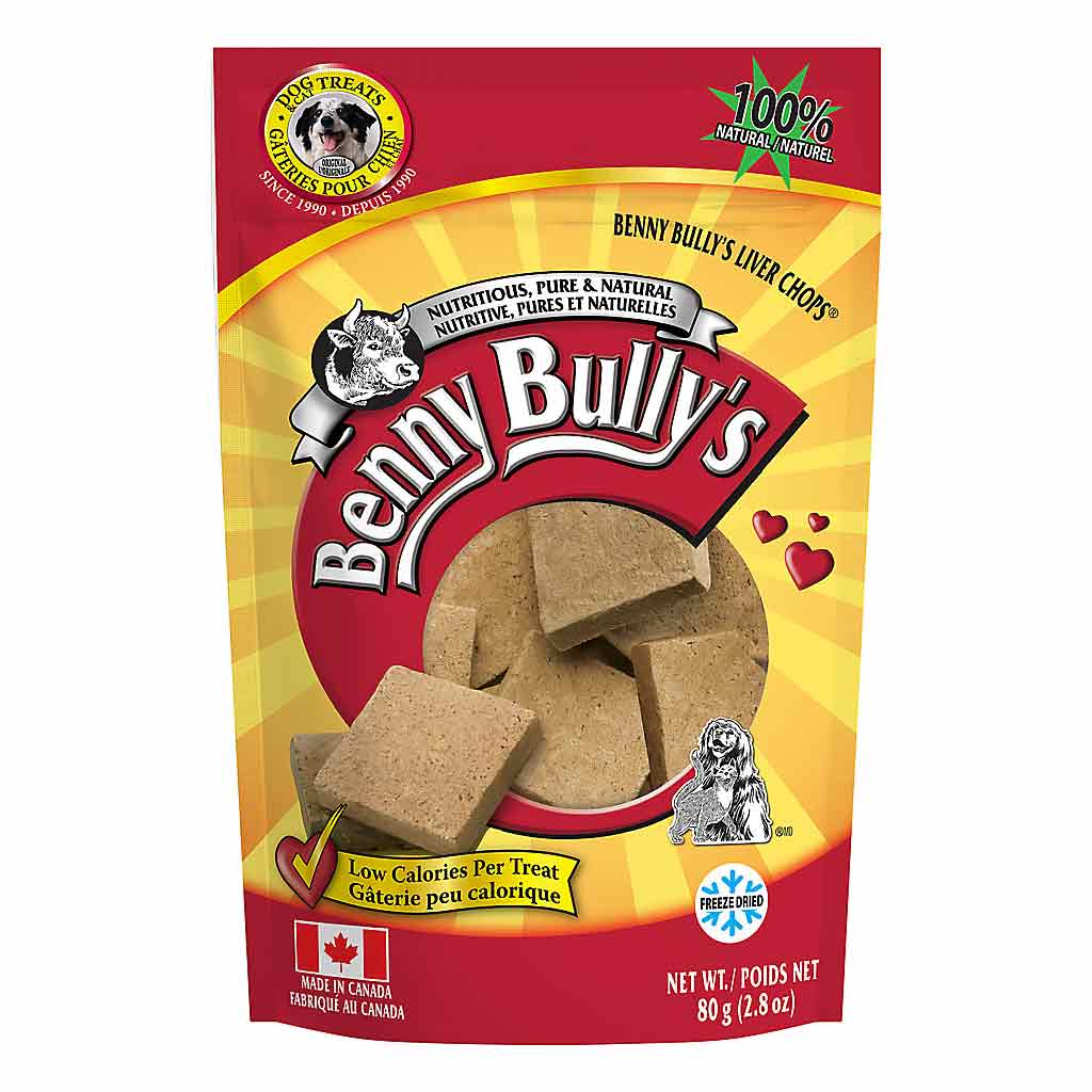 BENNY BULLY'S LIVER CHOP 80G