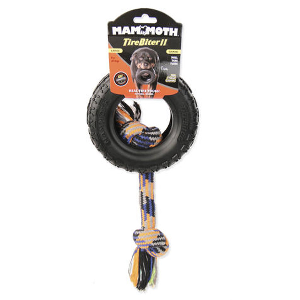 MAMMOTH TIREBITER II  LARGE 6&quot; WITH ROPE