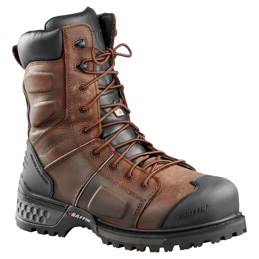 DMB - BAFFIN MONSTER 8&quot; WORKBOOT CSA BROWN SZ 9