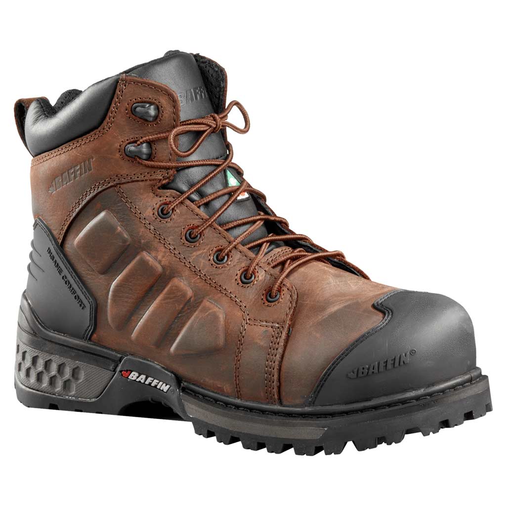 DMB - BAFFIN MONSTER 6&quot; WORKBOOT CSA BROWN SZ 7