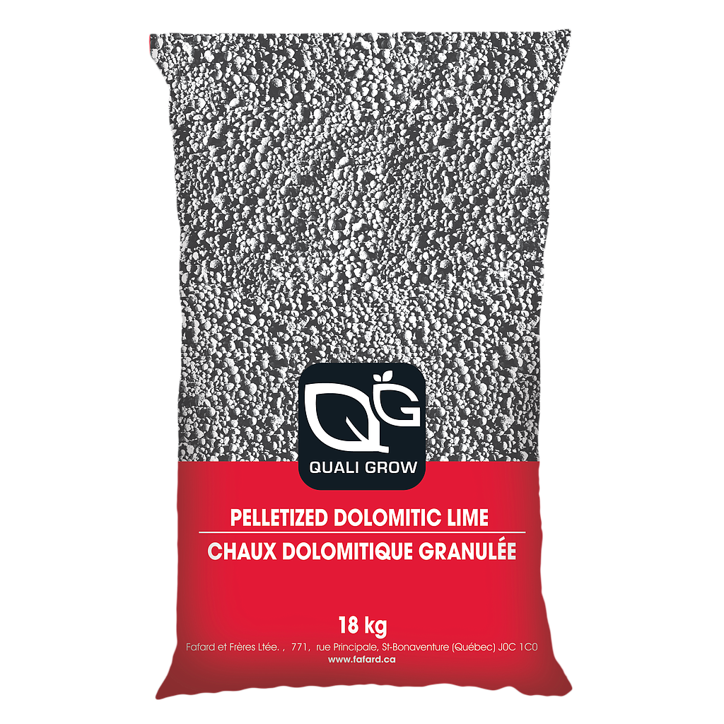 DR - QUALI GROW PELLETIZED DOLOMITIC LIME 18KG