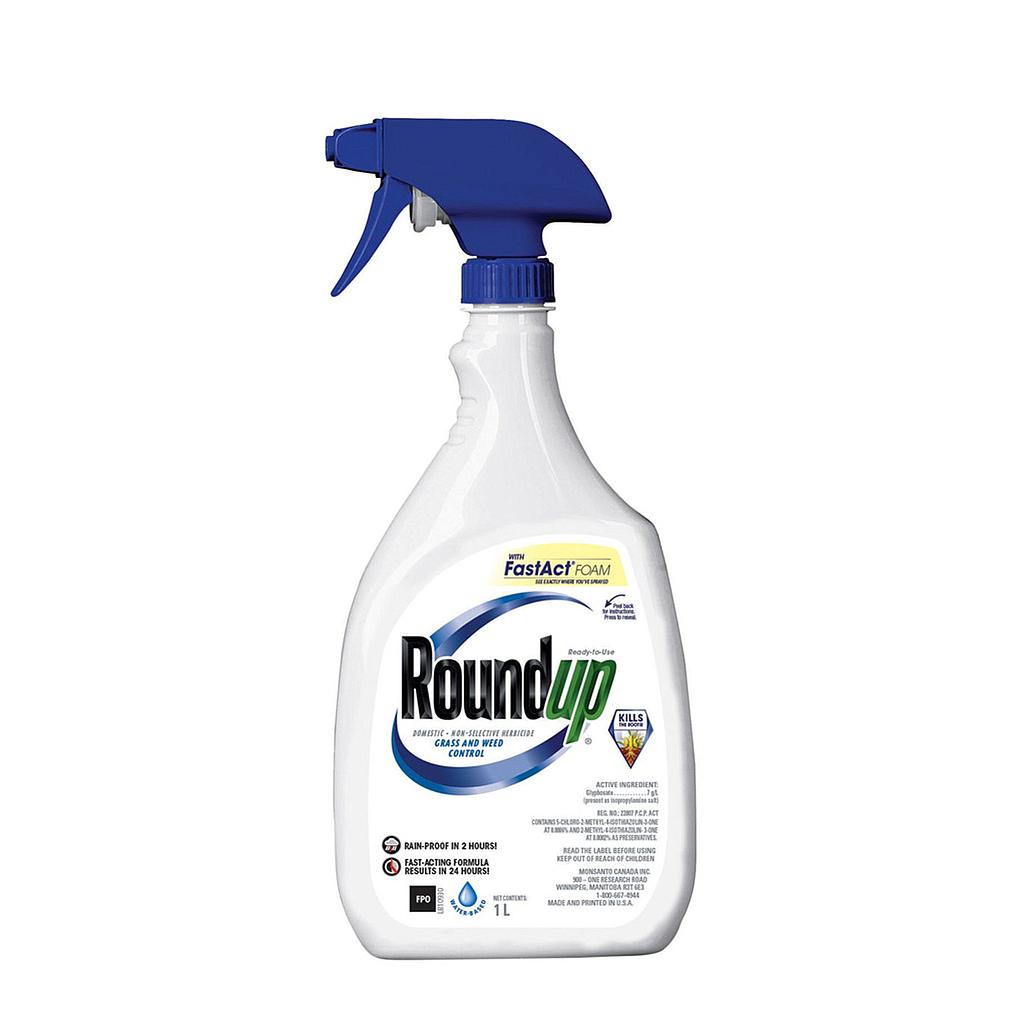 ROUNDUP GRASS & WEED CONTROL RTU 1L