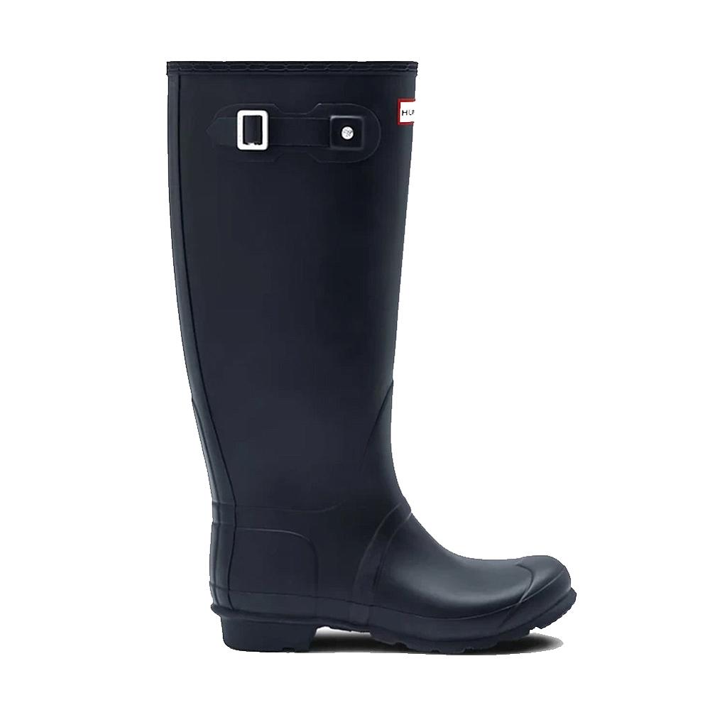 DMB - HUNTER ORIGINAL TALL WIDE FIT BOOT NAVY 7