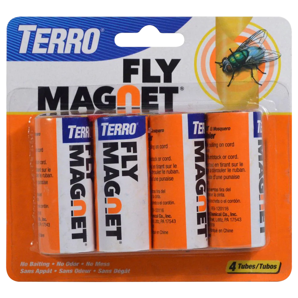 TERRO FLY CATCHER RIBBON 4PK