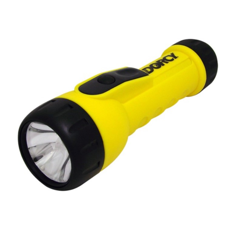 DORCY FLASHLIGHT WORKLIGHT 20 LUMEN 125HR (W/ x2 D BATTERIES) 41-2350